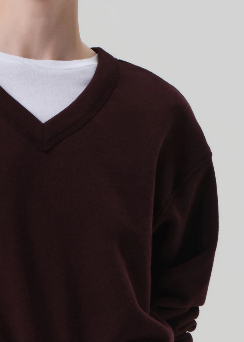 Vernata Pullover - Mahogany