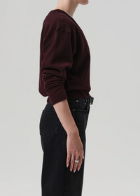 Vernata Pullover - Mahogany