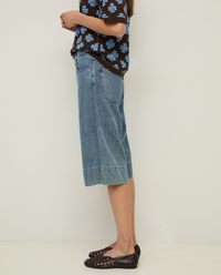 Denim Bermuda Shorts - Indigo