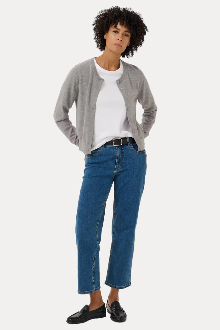 Noelani Cardigan - Medium Grey Melange