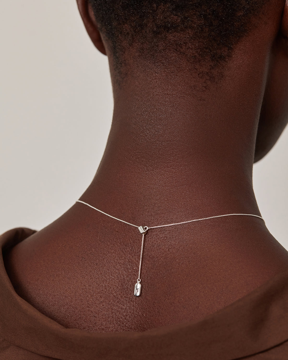 Leon Pendant Necklace - Silver