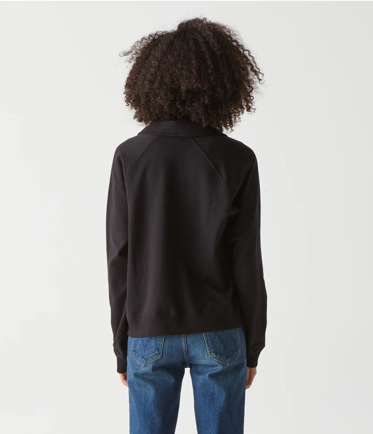 Collared sales pullover sweatshirt