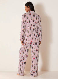 Madison PJ Set - Bear Red