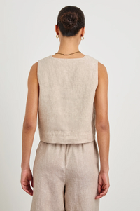 Akira Top - Heathered Flax