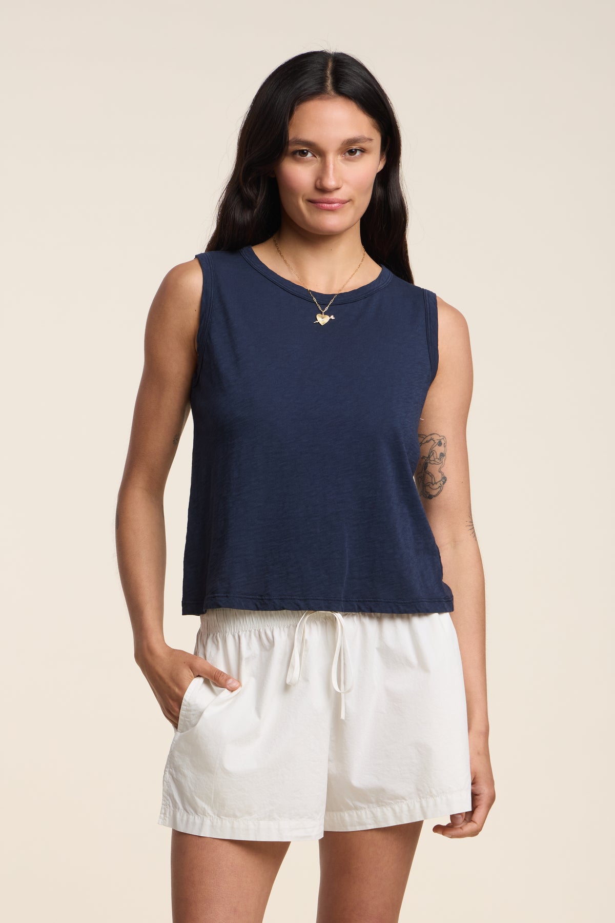 Ambria Top - Navy
