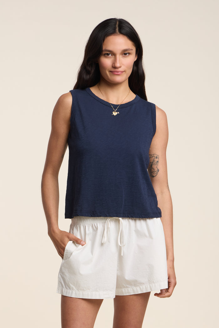 Ambria Top - Navy