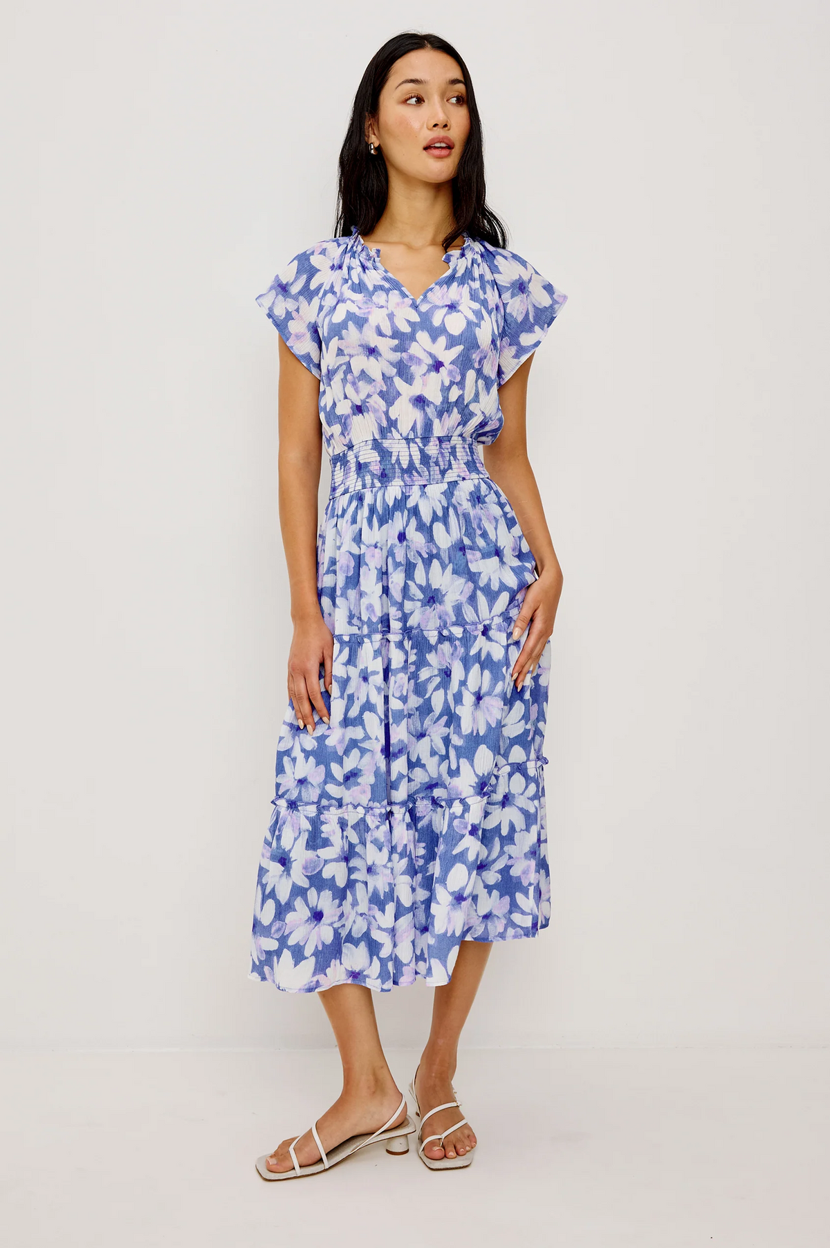 Amellia Dress - Blue Amaranth