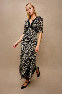 Annmarie Dress - Daisy Dot Combo