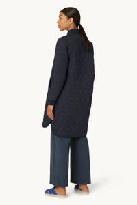 Quilt Coat - Dark Indigo