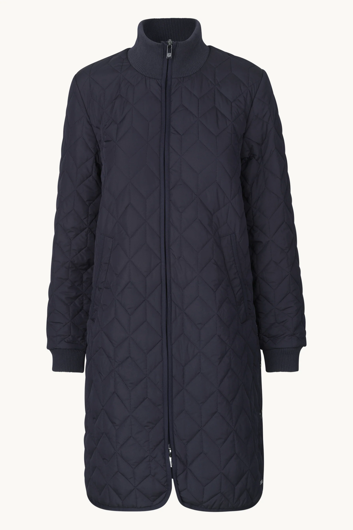 Quilt Coat - Dark Indigo