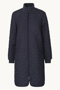 Quilt Coat - Dark Indigo