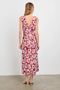 Audrina Dress - Amaranth