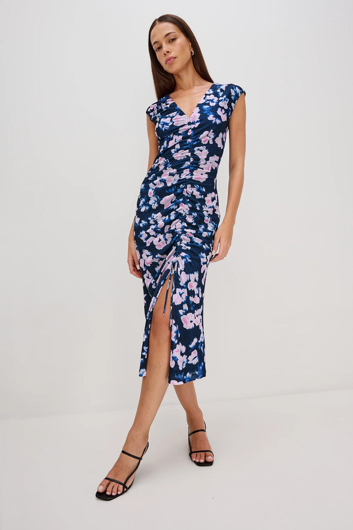 Auren Dress - Midnight Peony