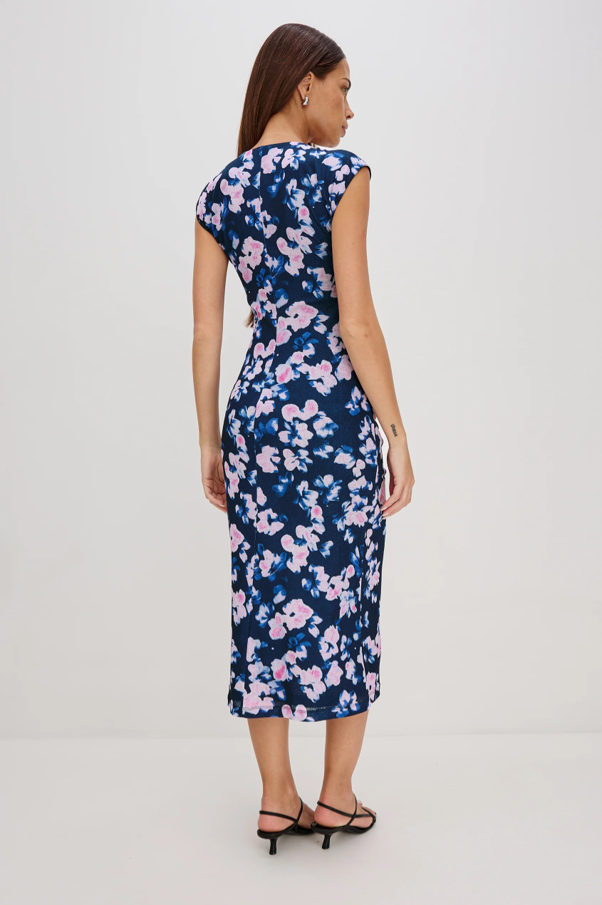 Auren Dress - Midnight Peony