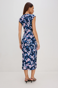 Auren Dress - Midnight Peony