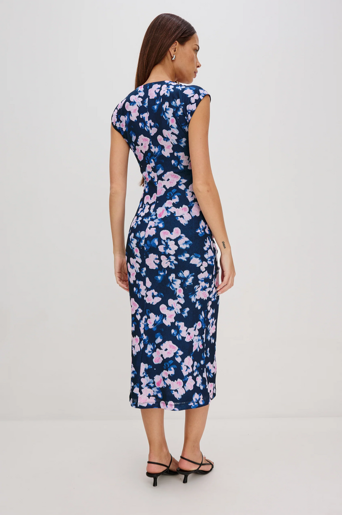 Auren Dress - Midnight Peony