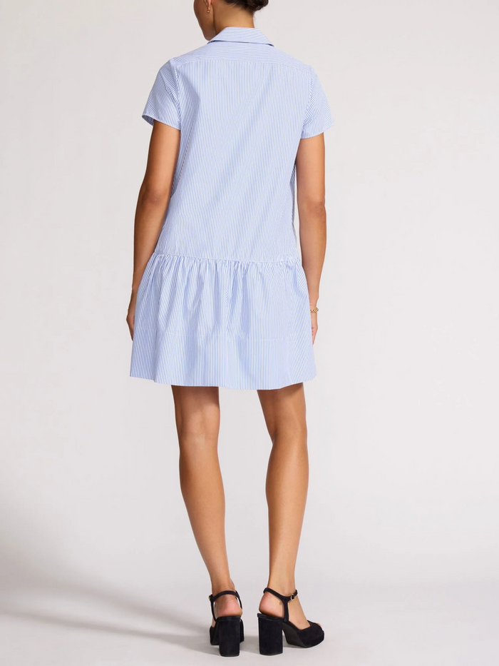 Antibes Dress - Blue Stripe