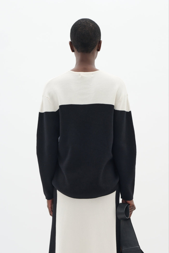 Kayalla Pullover - Whisper White/Black
