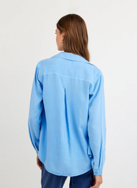 Classic Button Down - Tidal Blue