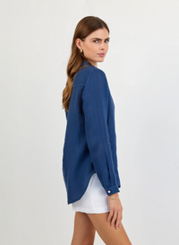 Pocket Button Down - Midnight Surf