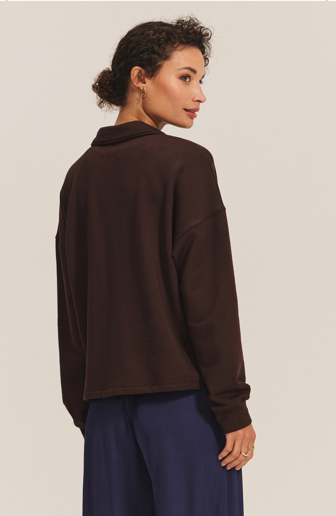 Marian Pullover - Dark Chocolate
