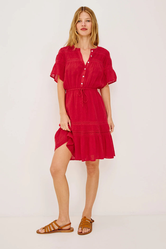 Winslow Dress - Tomato