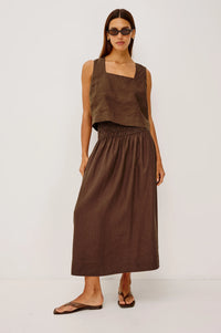 Alessa Skirt - Espresso