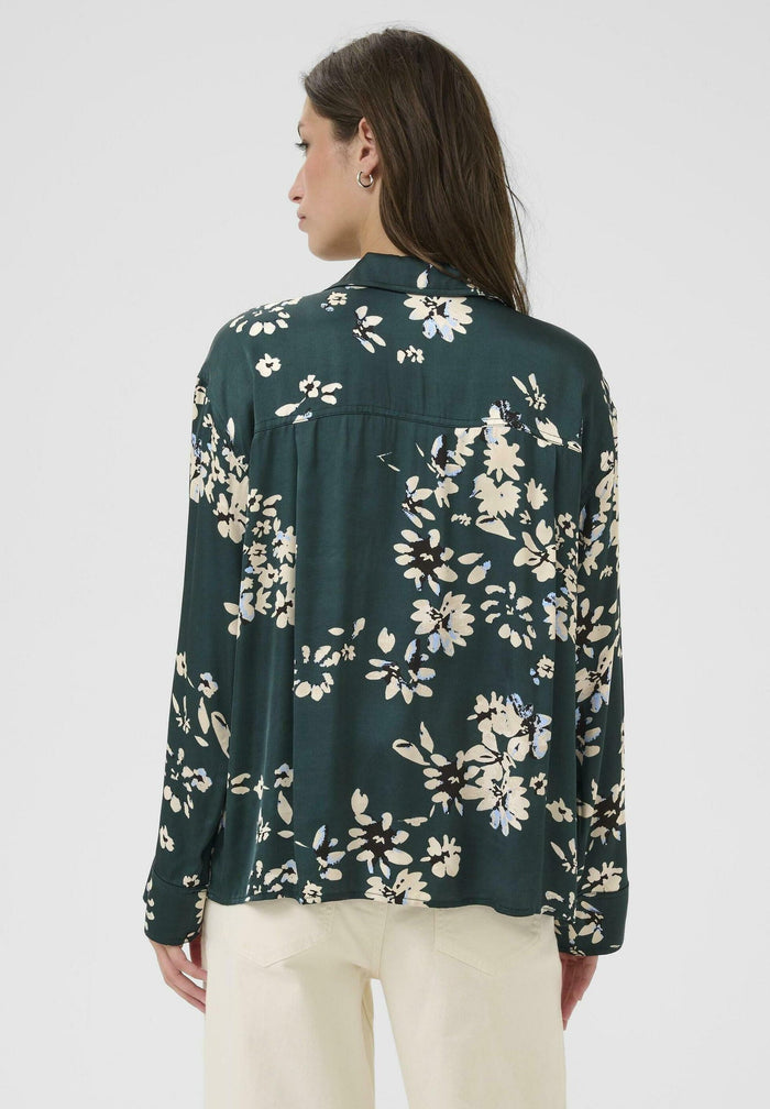 Sheena Blouse - Sea Moss Faded