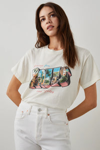 Boyfriend Tee - Rails LA Postcard