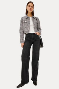 Brea Jacket - Ecru Cheetah