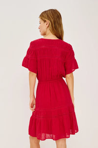 Winslow Dress - Tomato