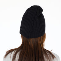 Love Beanie Natural - Black