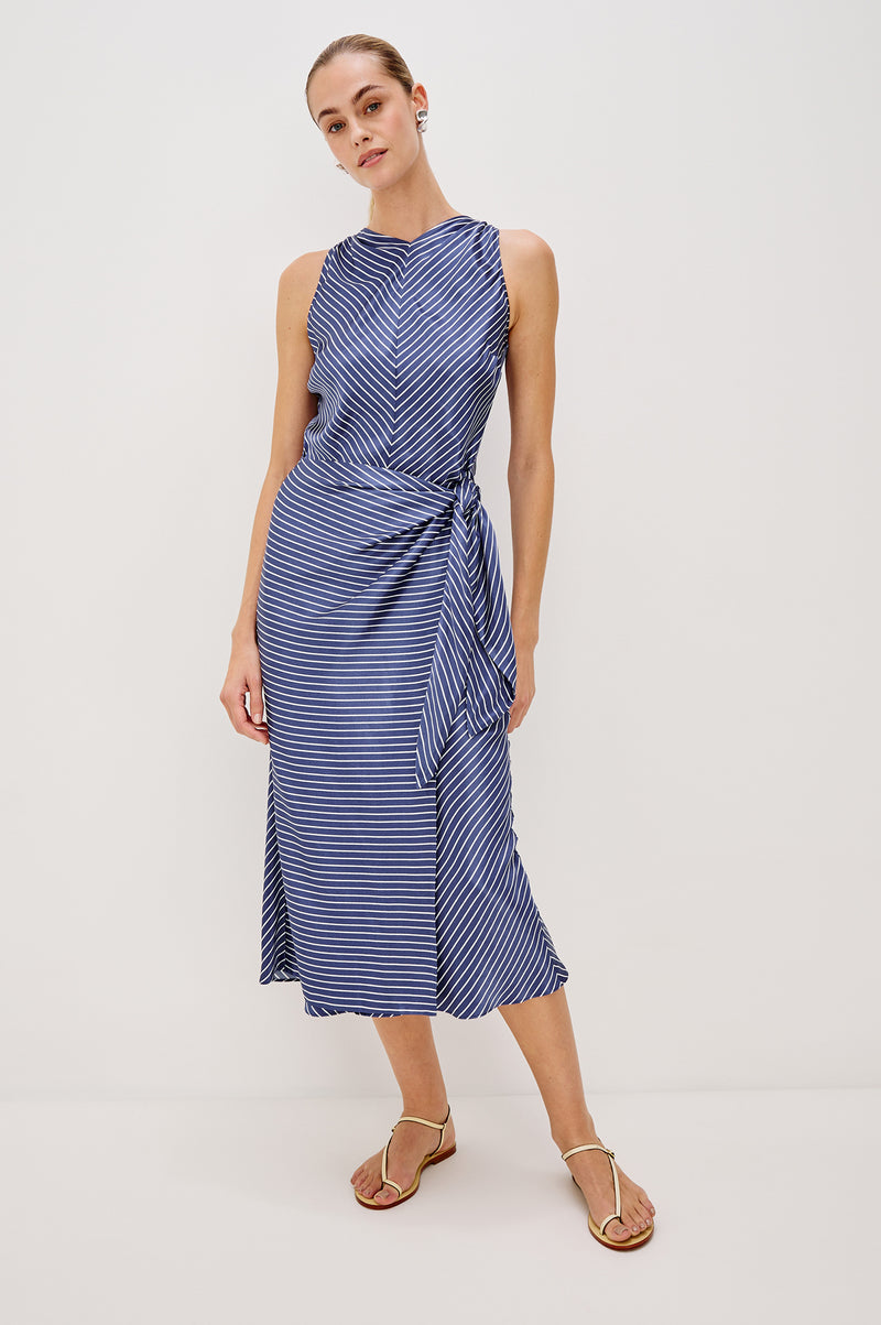 Cairo Dress - Twilight Stripe