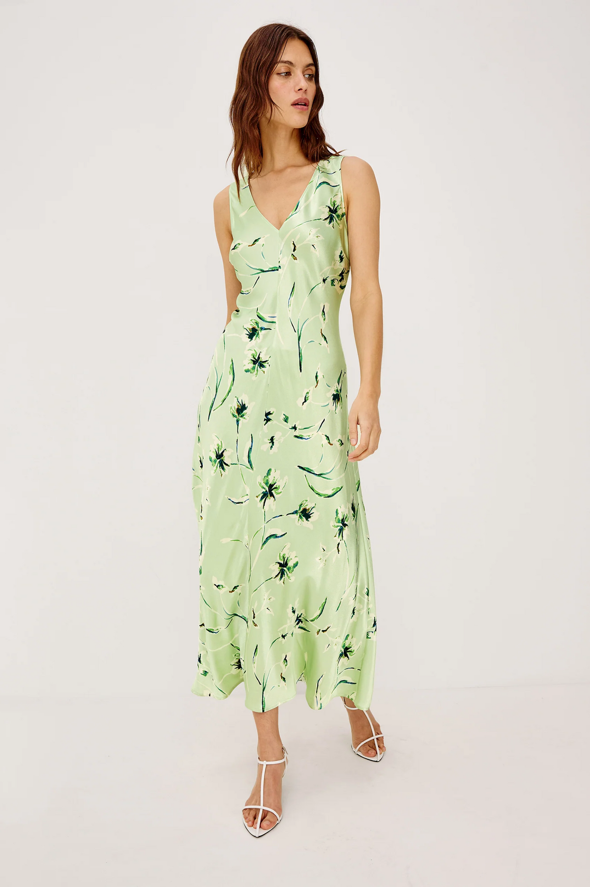 Camellia Dress - Mint Linnea