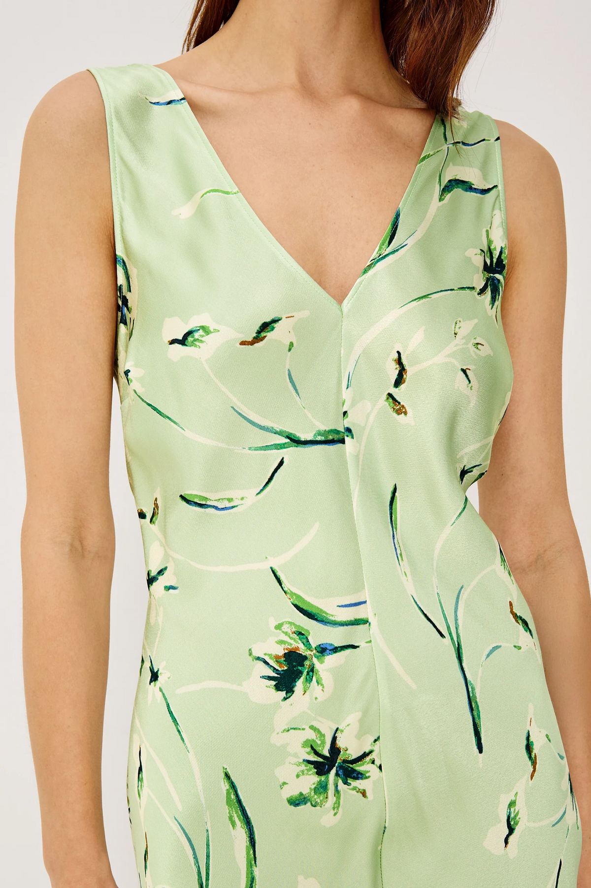 Camellia Dress - Mint Linnea