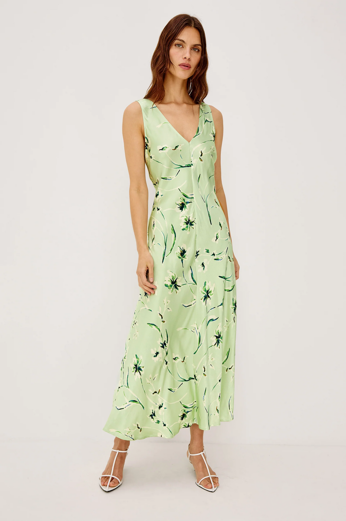 Camellia Dress - Mint Linnea