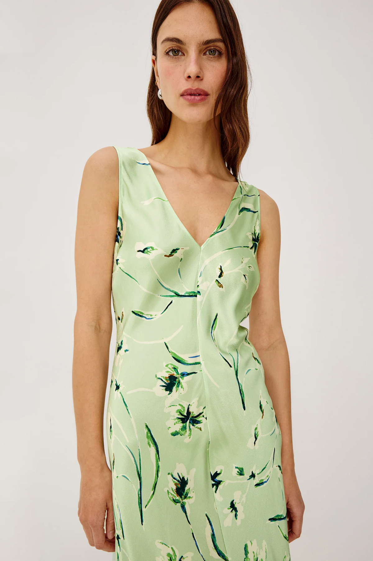 Camellia Dress - Mint Linnea