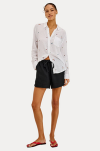 Charli Shirt - Wildflower Embroidery