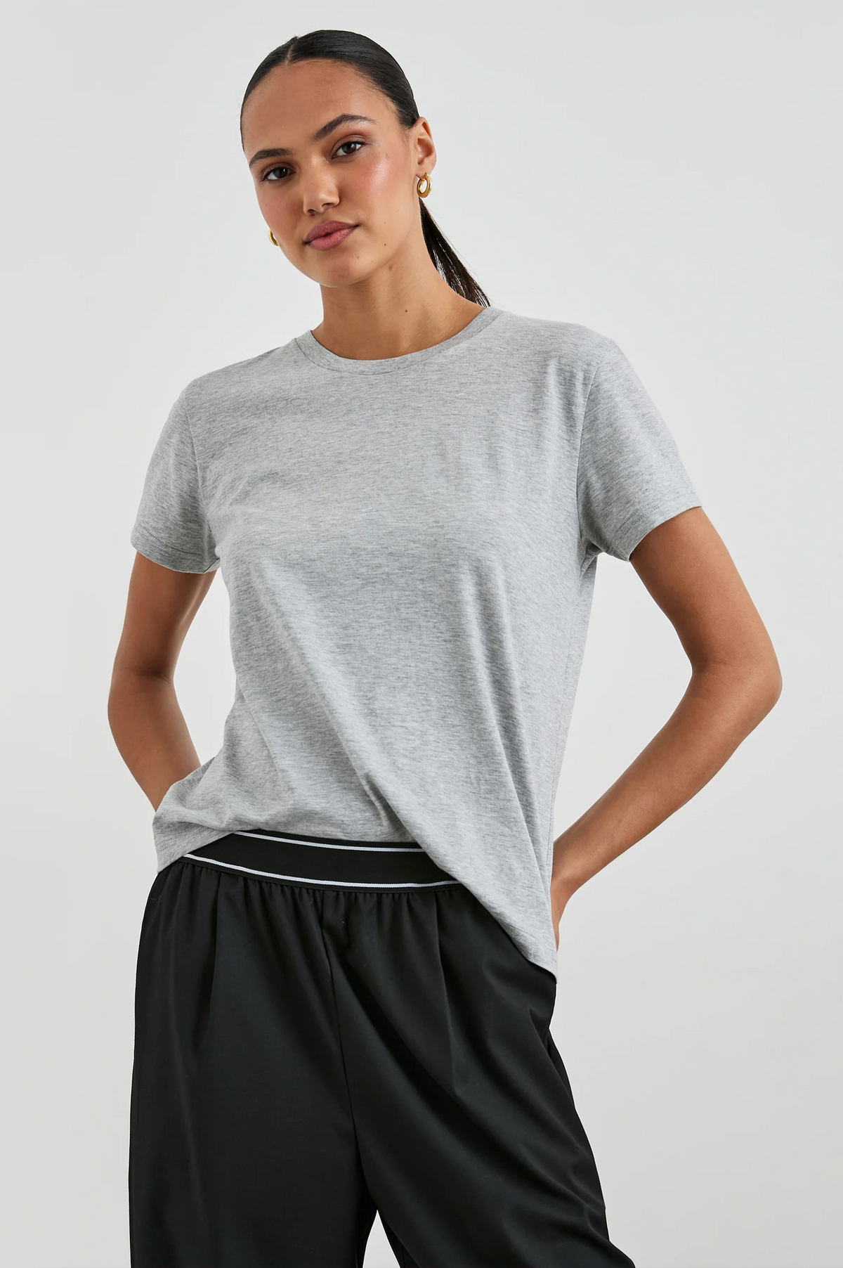 Classic Crew - Heather Grey