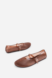 Classy Jelly Mary Jane - Mocha