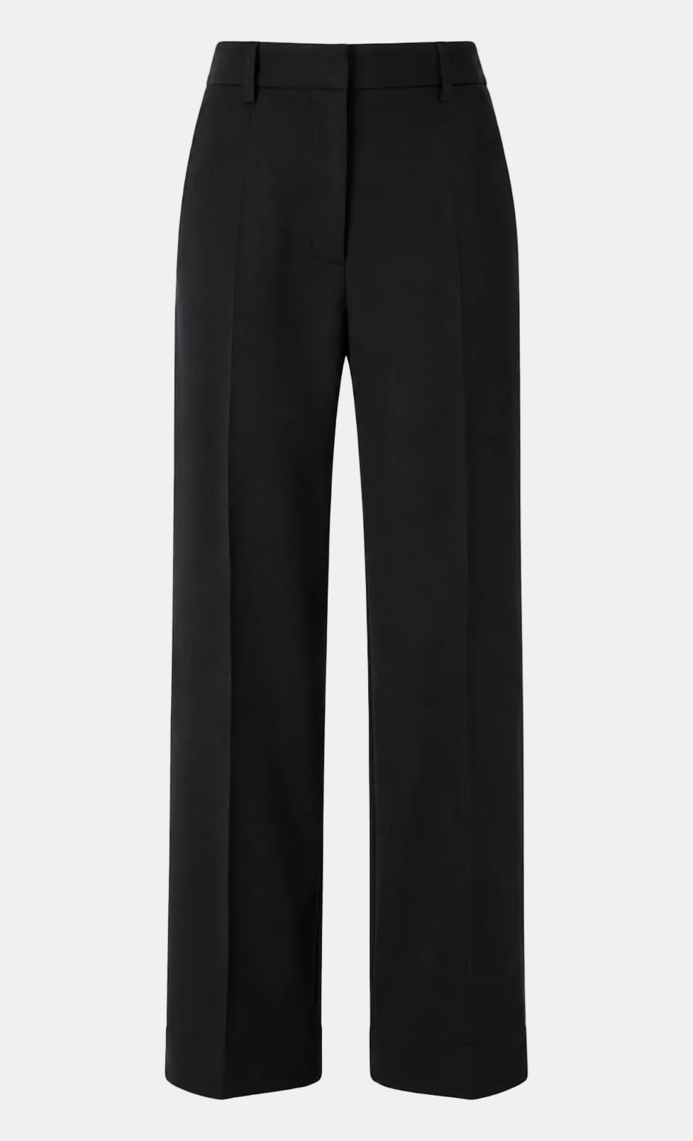 Colette Pintuck Straight Leg Trouser - Black