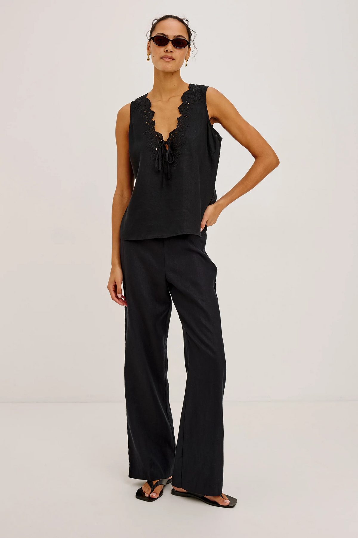 Cornelia Top - Black