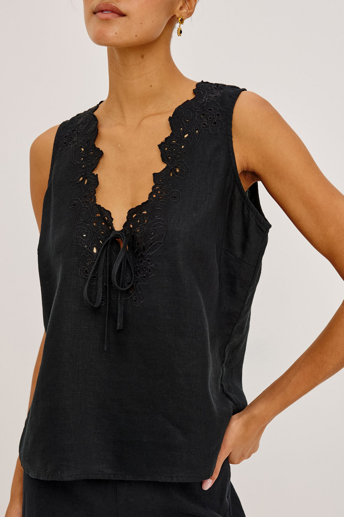 Cornelia Top - Black