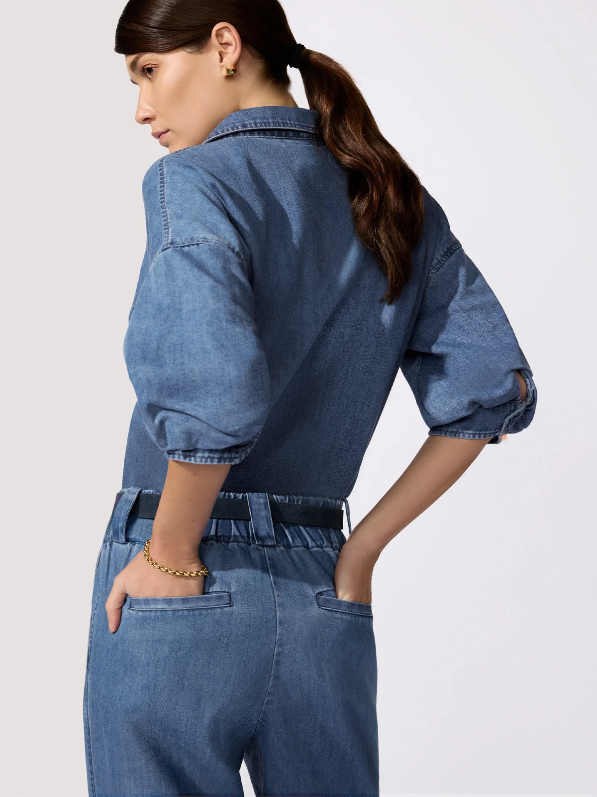 Kate Denim Shirt - Atlantic Wash