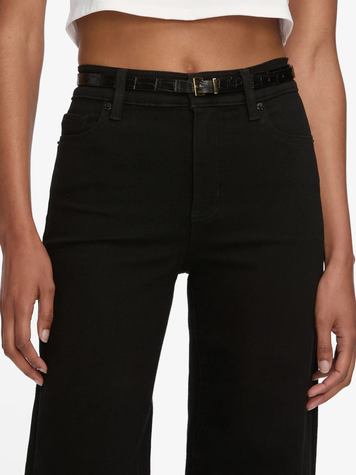 Le Slim Palazzo - Black