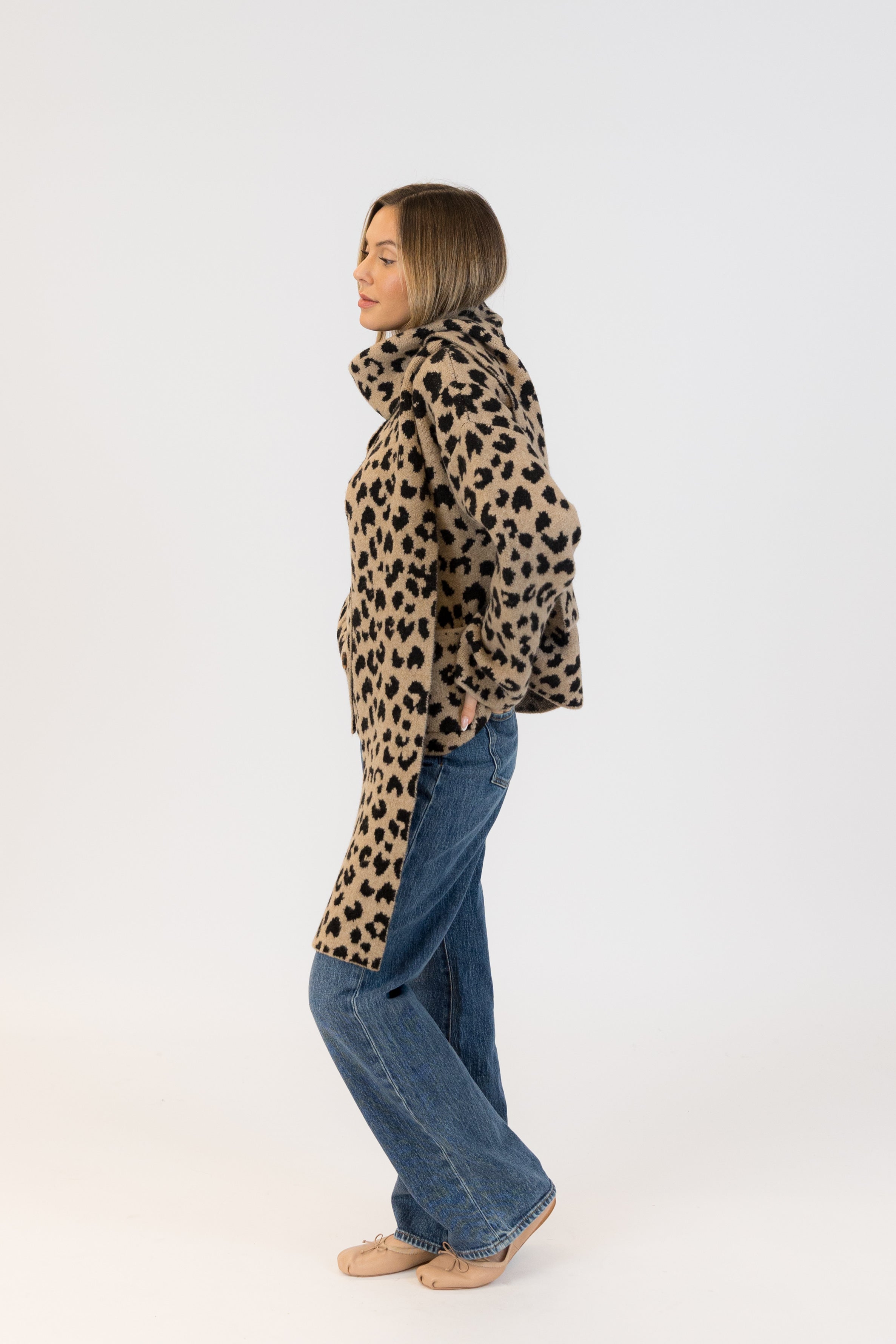 Delaney Coat - Animal - Lyla + Luxe – Twist Fashions Inc.