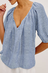 Kirstie Top - Barletta Stripe