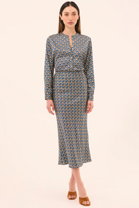Frankie Top - Dandelions Satin