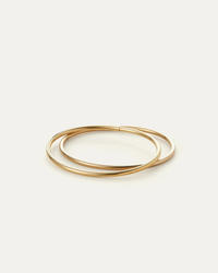 Dane Bangle Set - Water Resistant - Gold - L - 2pk
