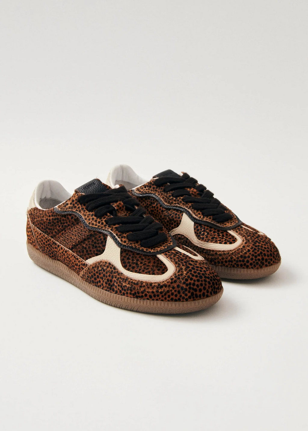 靴 archive Roen Leopard High Top Sneakers TB.490 Sneakers - Rife Soft Tan Leather - Alohas – Twist Fashions Inc.